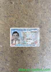 USA passport ID card photolook FRONT
